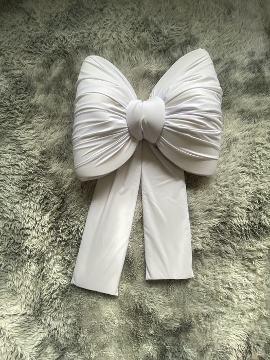 Kokarda dekoracja ścianki balonowe komunia chrzest wesele