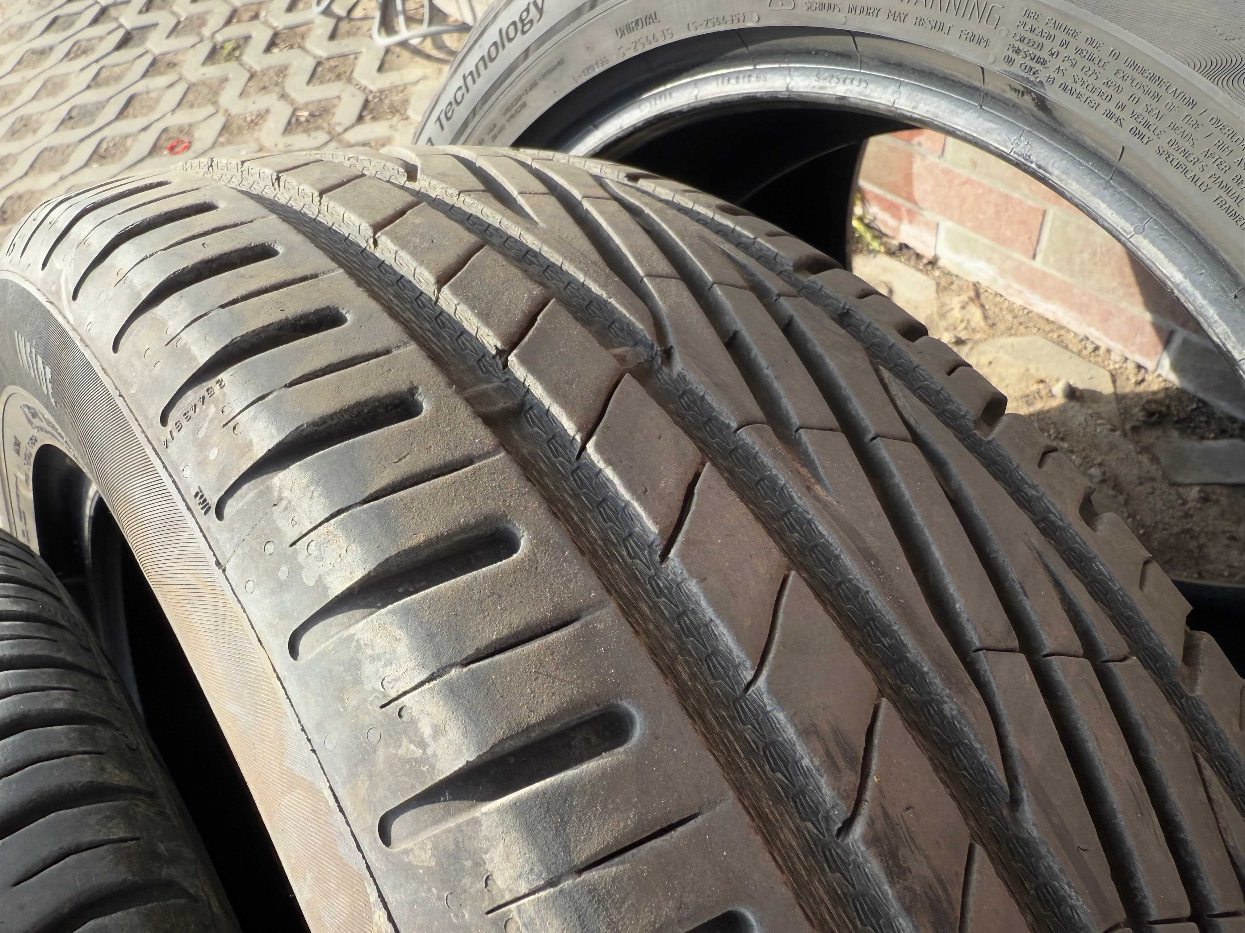 Komplet opon LATO Continental Rainsport 5 215/55 R18 Stan Idealny 21r.