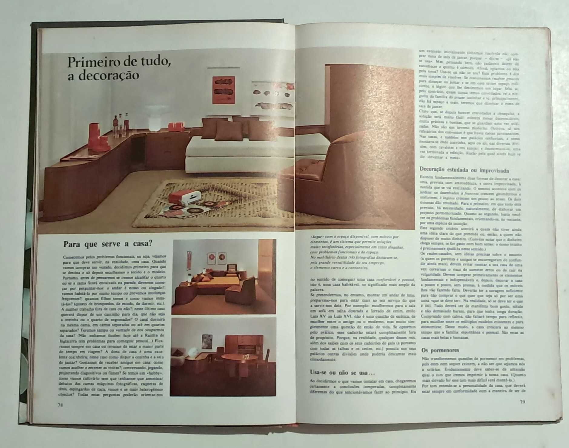 Lote O livro da Mulher 1972 e Enciclopédia dos Pais Modernos