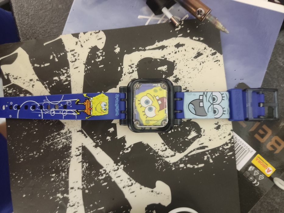 Дитячий годиник губка Боб