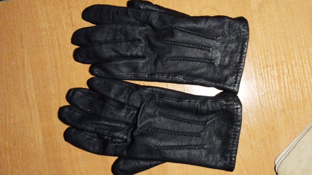 Перчатки женские кожаные Romania 10 размер