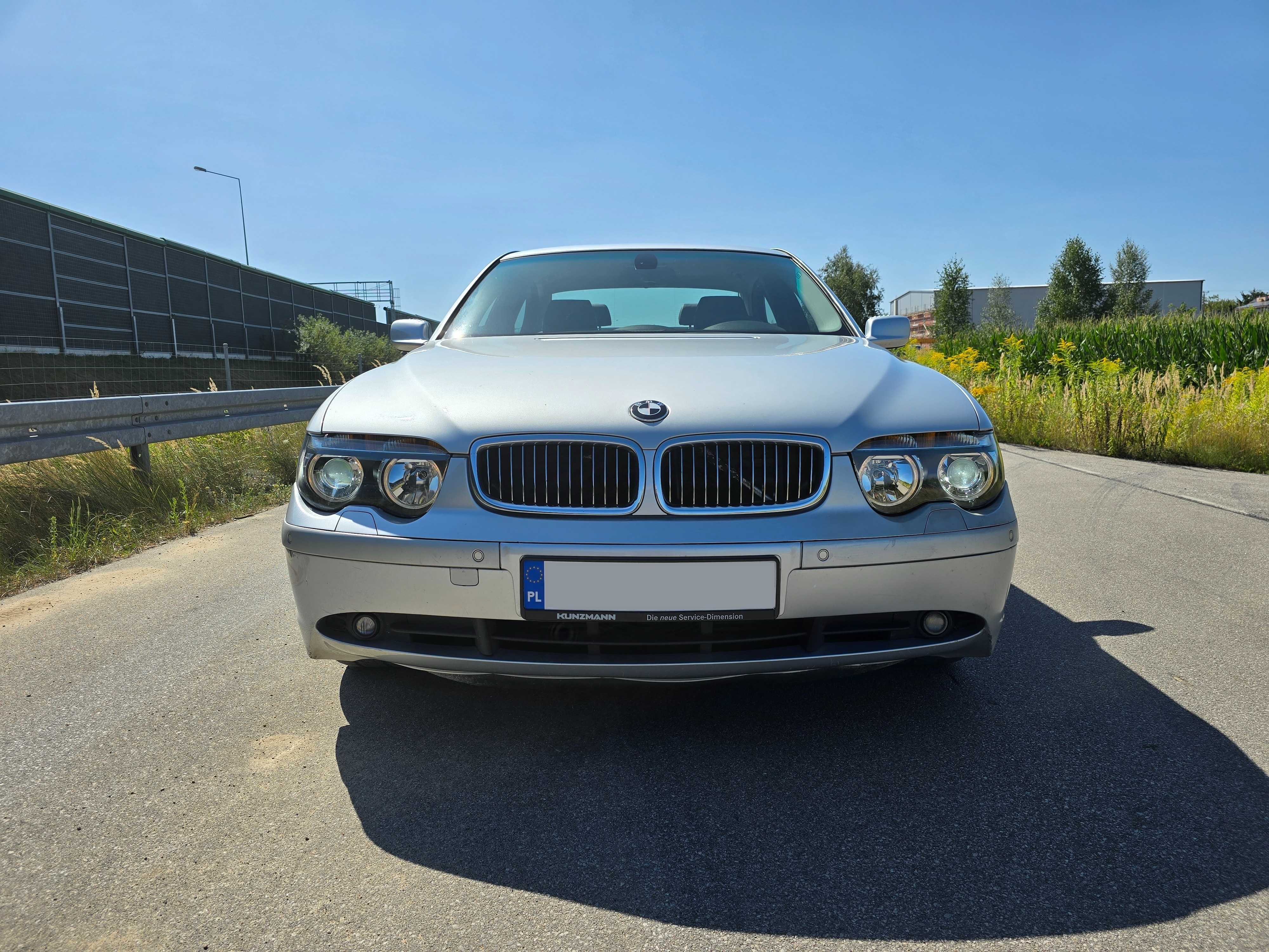 BMW E65 730D 2004 - Mały przebieg, naprawy, bogate wyposażenie