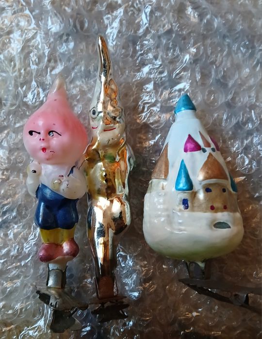 Ялинкові прикраси СССР/ Ёлочные игрушки СССР