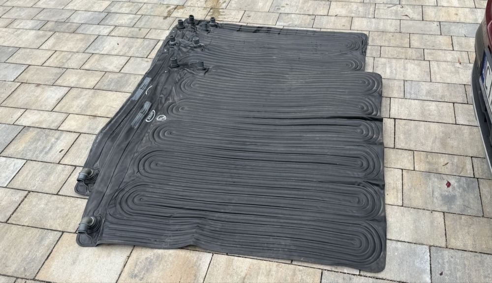 Basen z nagrzewaniem solarnym