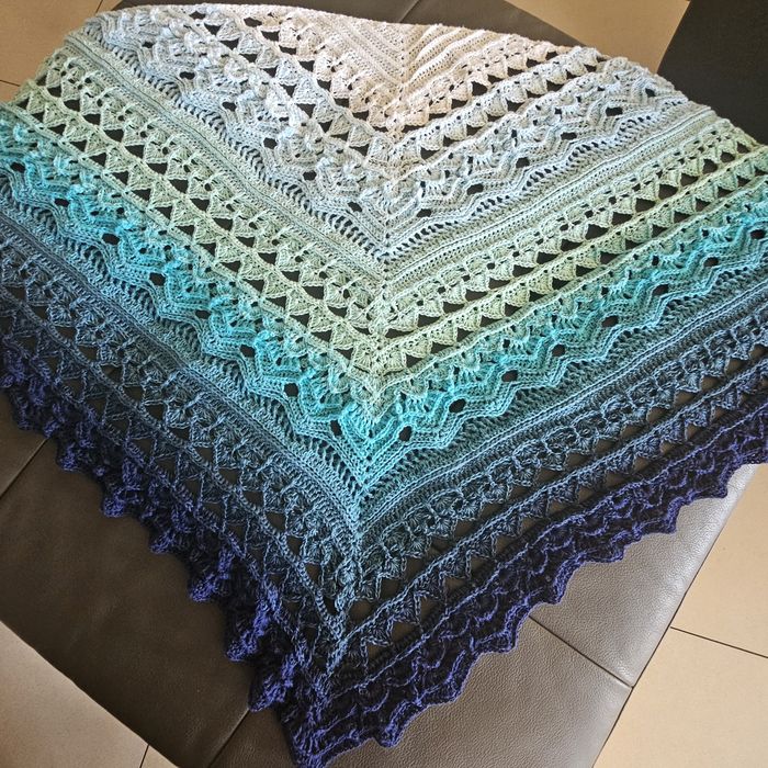 Chusta Handmade idealna na prezent rękodzieło