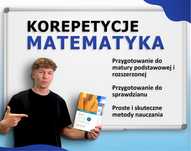 MATEMATYKA KOREPETYCJE | Matura, Studia, Liceum | Lekcja próbna GRATIS