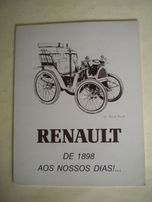 Catálogo Renault de 1898 aos nossos dias!