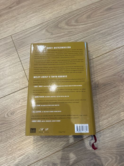 Money Mistrzowska Gra Tony Robbins