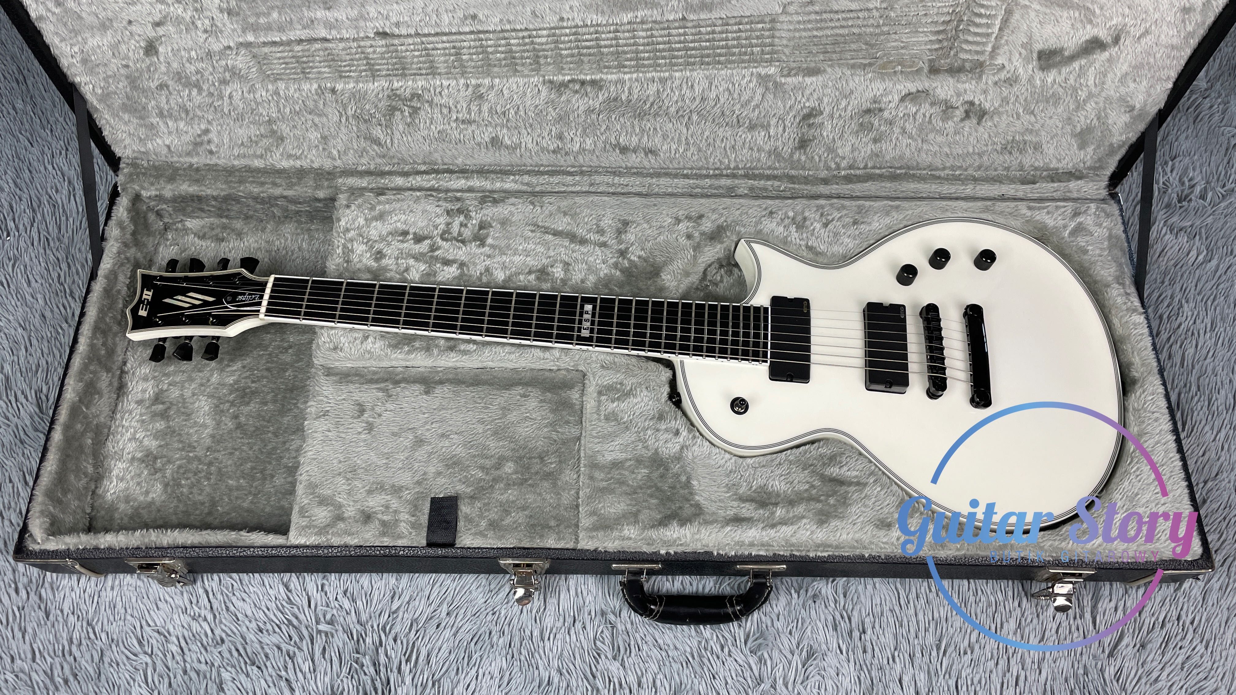 2017 ESP E-II Eclipse 7 string | Hardtail | Case