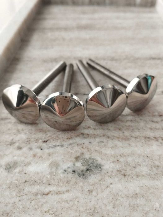 rozeta nierdzewna nakrętka ozdobna mosiądz