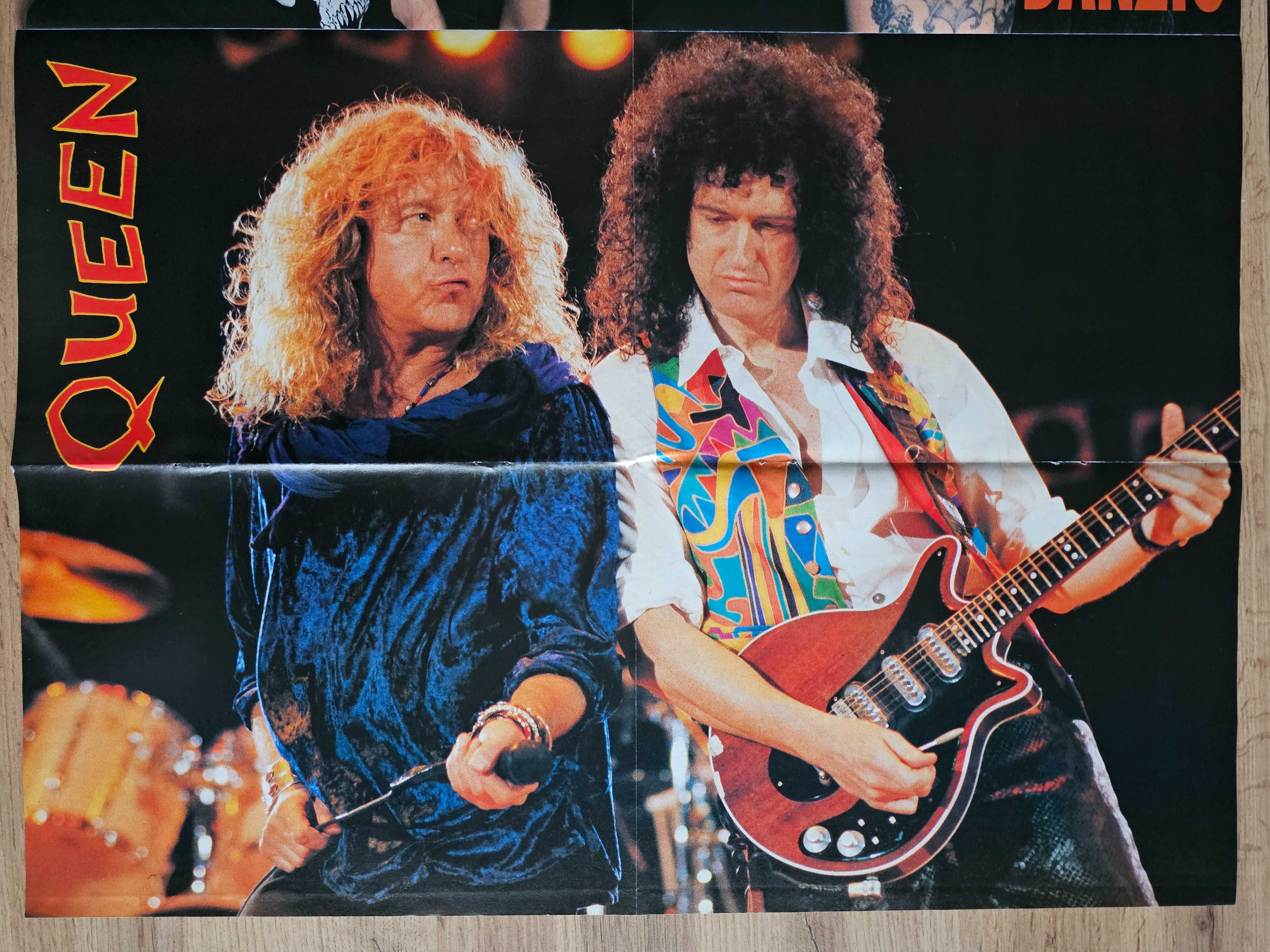 UNIKAT! Duży plakat/poster QUEEN z 1992 r. - Format A2 (ok. 55 x 40)