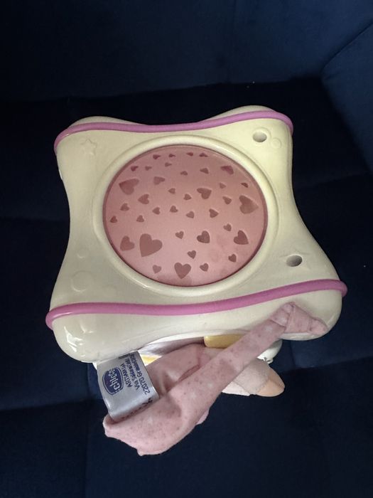 Pozytywka, lampka , projektor Chicco