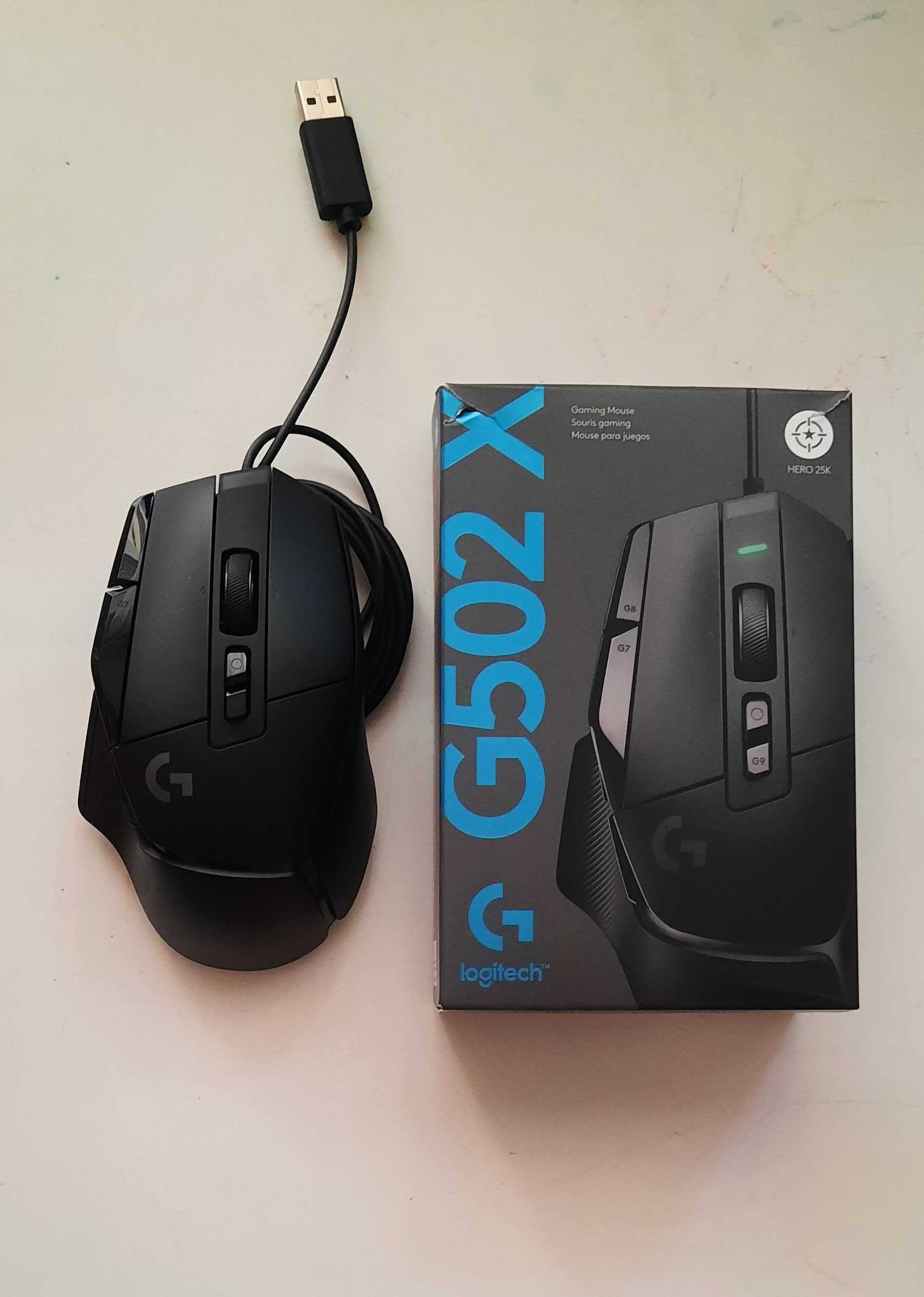 Logitech G502 X - mysz gamingowa