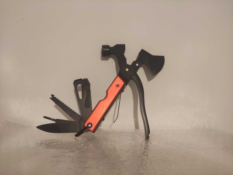[17 w 1] MultiTool młotek siekierka survival