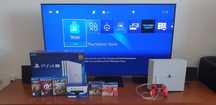 PS4 Pro PlayStation 4 Pro Glacier White 1TB FW11.00 Compatível GoldHEN
