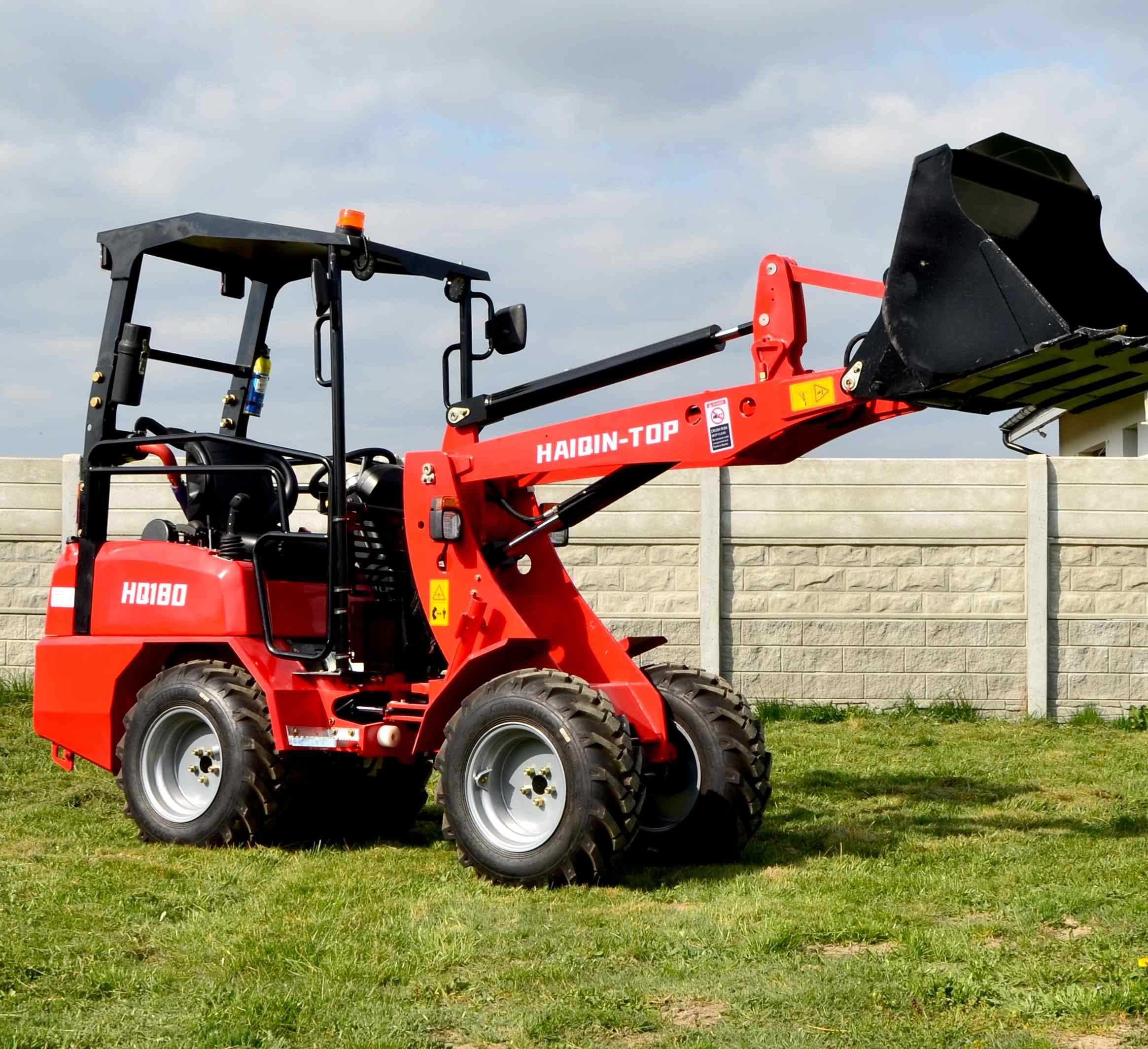 Nowa mini Ładowarka kołowa HQ180 udźwig 900kg