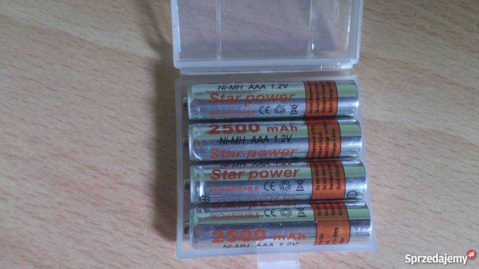 Akumulator Star power 2500mAh AAA 1.2V