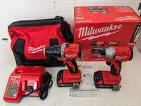 Набір Milwaukee 3692-22CT M18 шуруповерт 3601 імпакт 3650