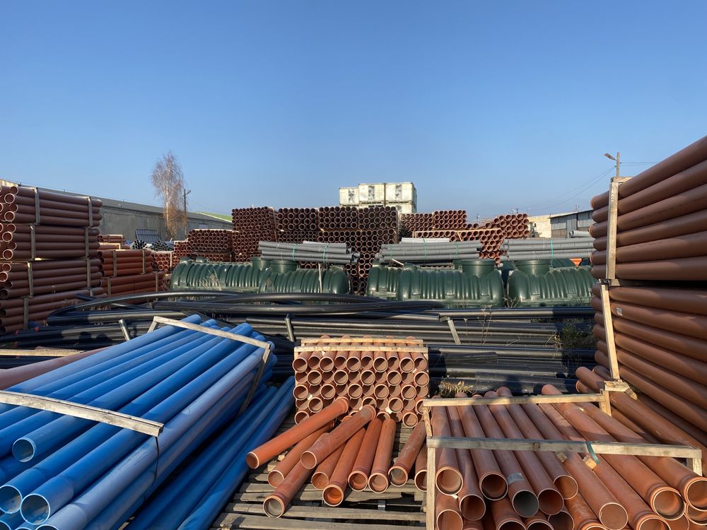 rura pcv 110x3,2x3000,rura kanalizacyjna 110 pomarancz sn8