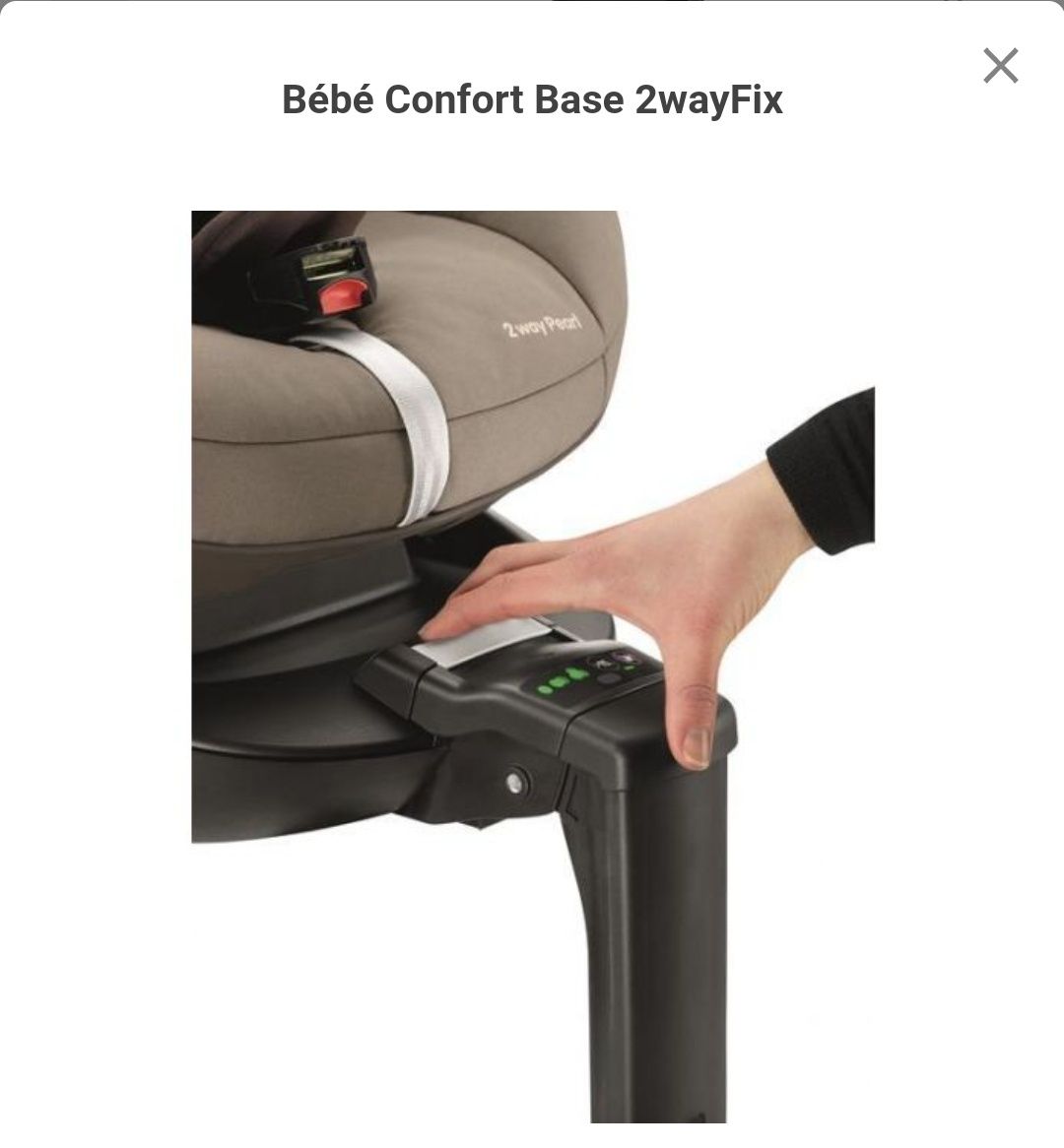 Base 2 wayfix bebeconfort