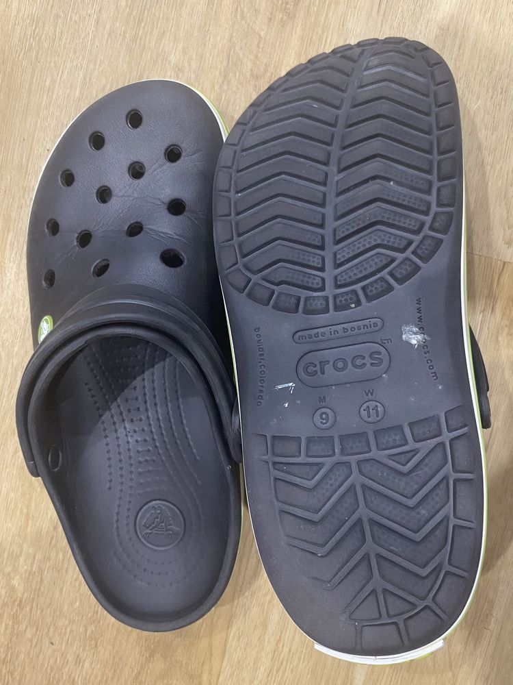 Тапки шльопанці сабо чоловічі m9w11 Crocs originaj Крокс 41-42р26.5см