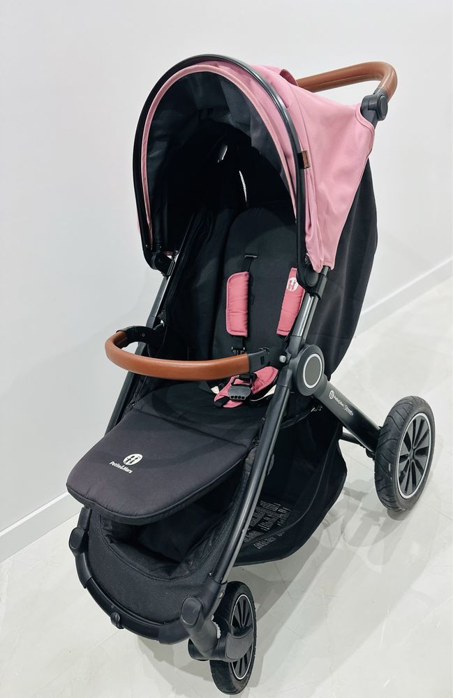 Petite&Mars Street+ Air Oak - wózek spacerowy do 22kg | Rose Pink