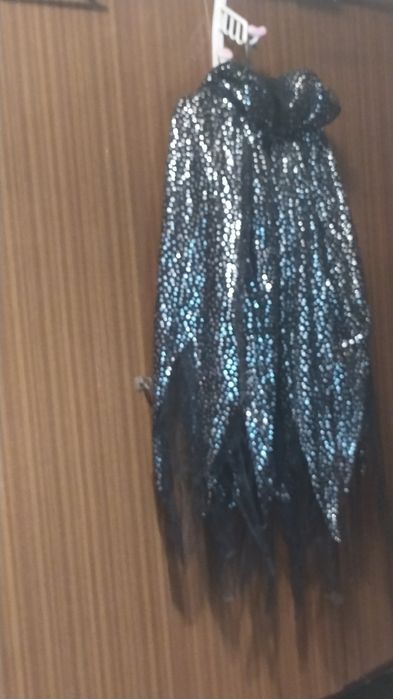 Накидка з капюшоном, карнавальний плащ із зірками