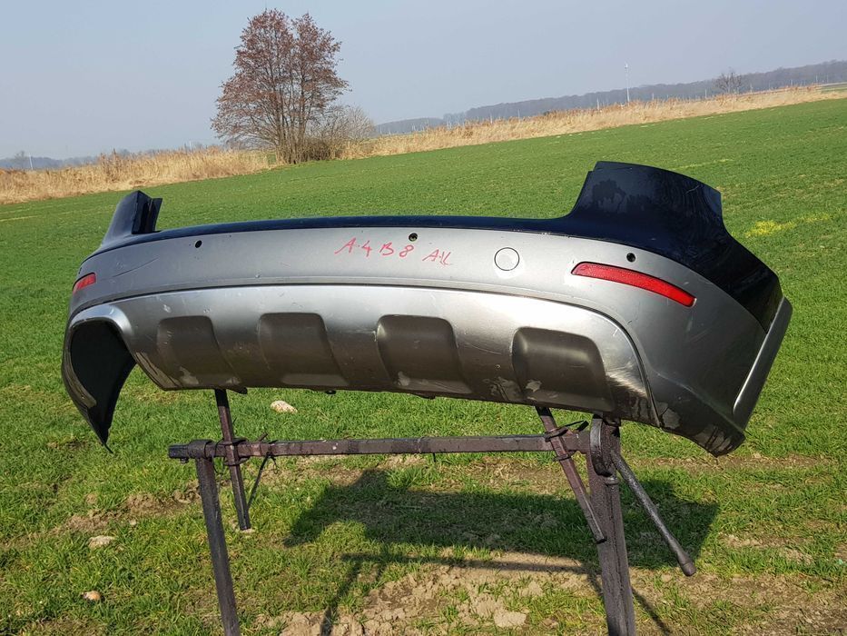 AUDI A4 B8 ALLROAD KOMBI Zderzak Tylni Tył 4 PDC