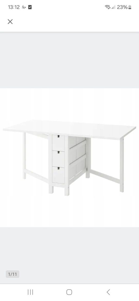 Rozkładany stół Ikea Norden