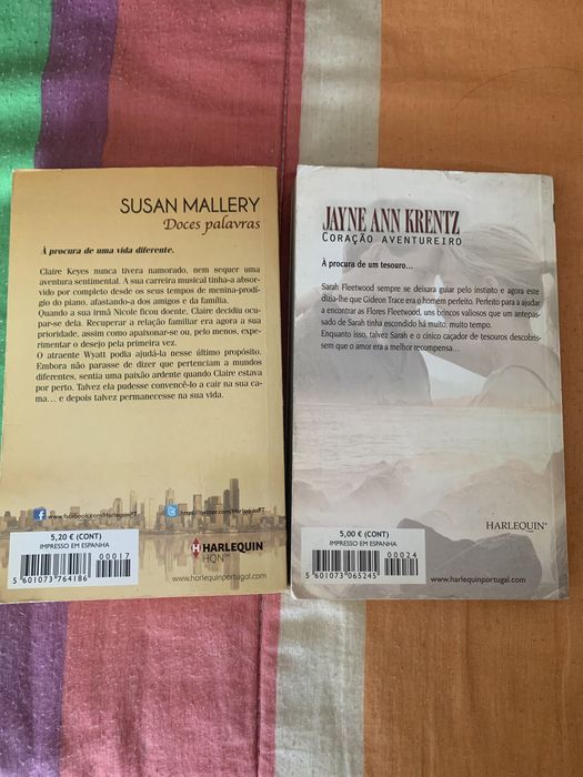 Livros de bolso variados