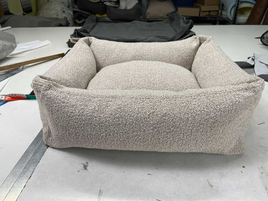 Legowisko S Boucle Antypoślizgowy Spód Zdejmowany Pokrowiec OKAZJA