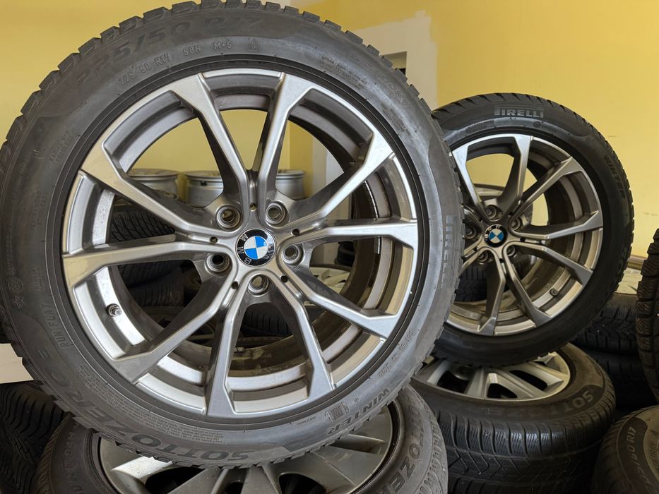 Felgi koła BMW R17 Audi VW ORYGINALNE z czujnikami