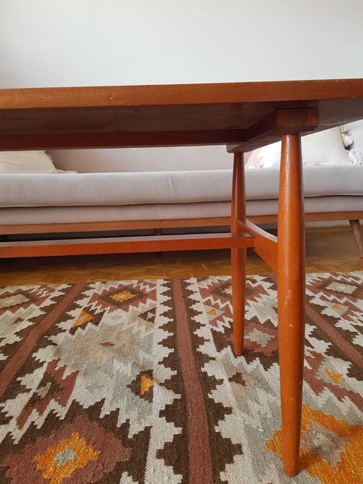 Stolik kawowy ława jamnik vintage PRL