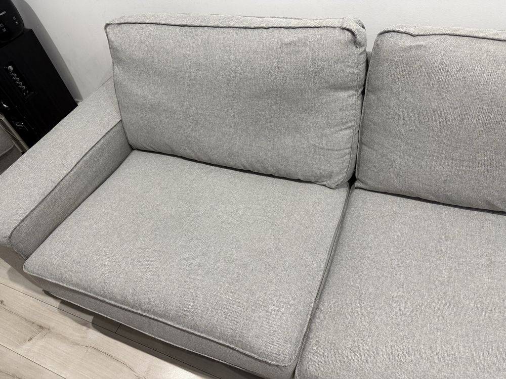 Sofa kanapa trzyosobowa  kivik Ikea nierozkladana  nowe pokrycia
