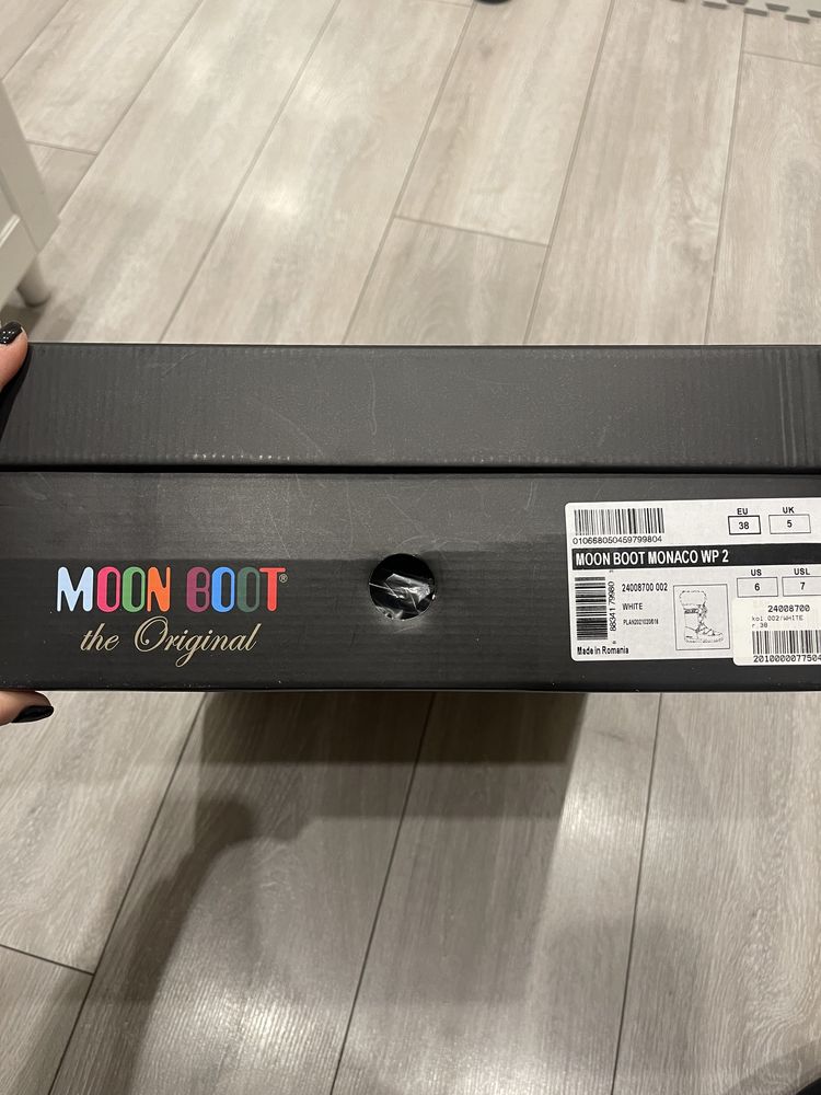 Wodoodporne kozaki śniegowce buty Moon Boot 38 Monaco WP2