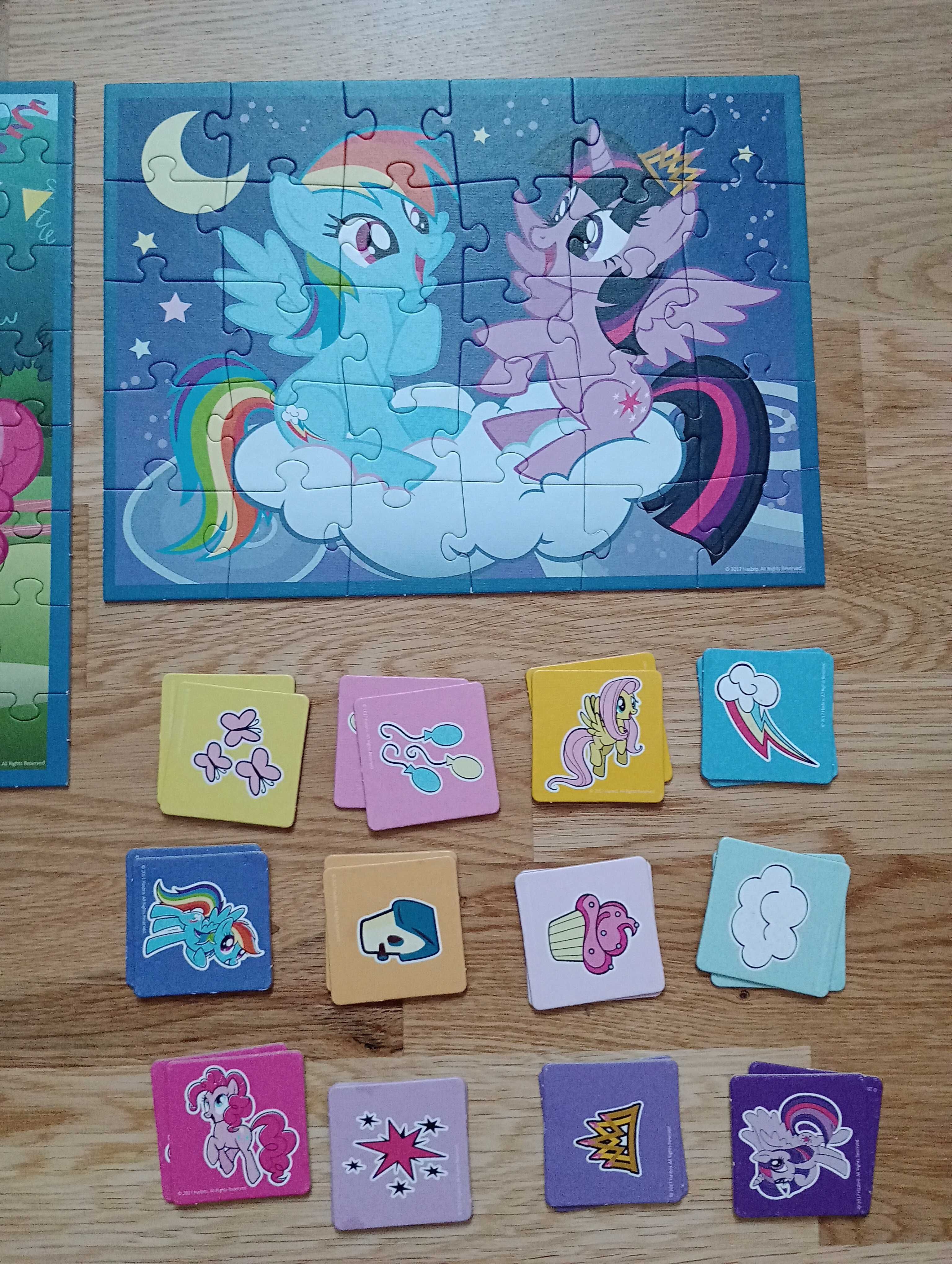 Puzzle + memos my little pony