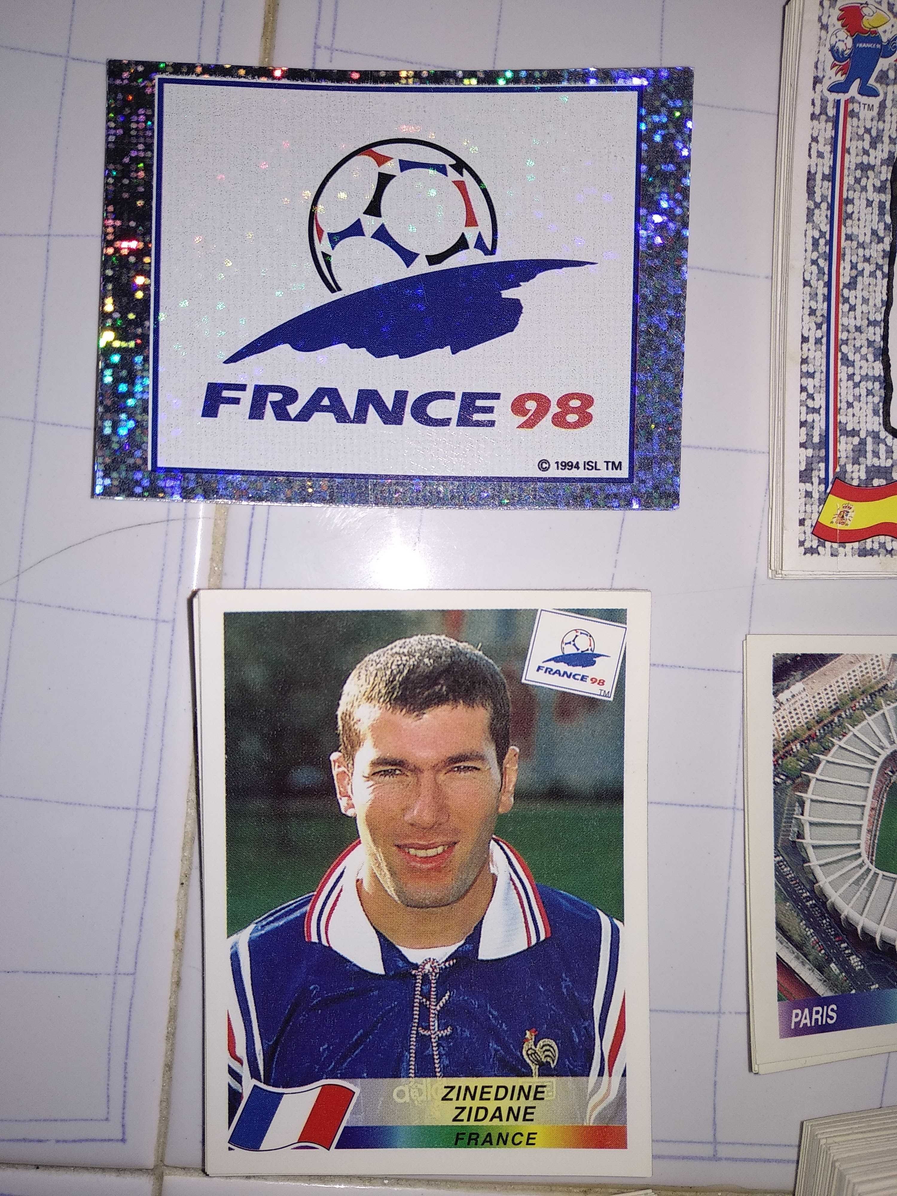 Cromos France 98 World Cup Panini Futebol Stickers 1998 Mundial França