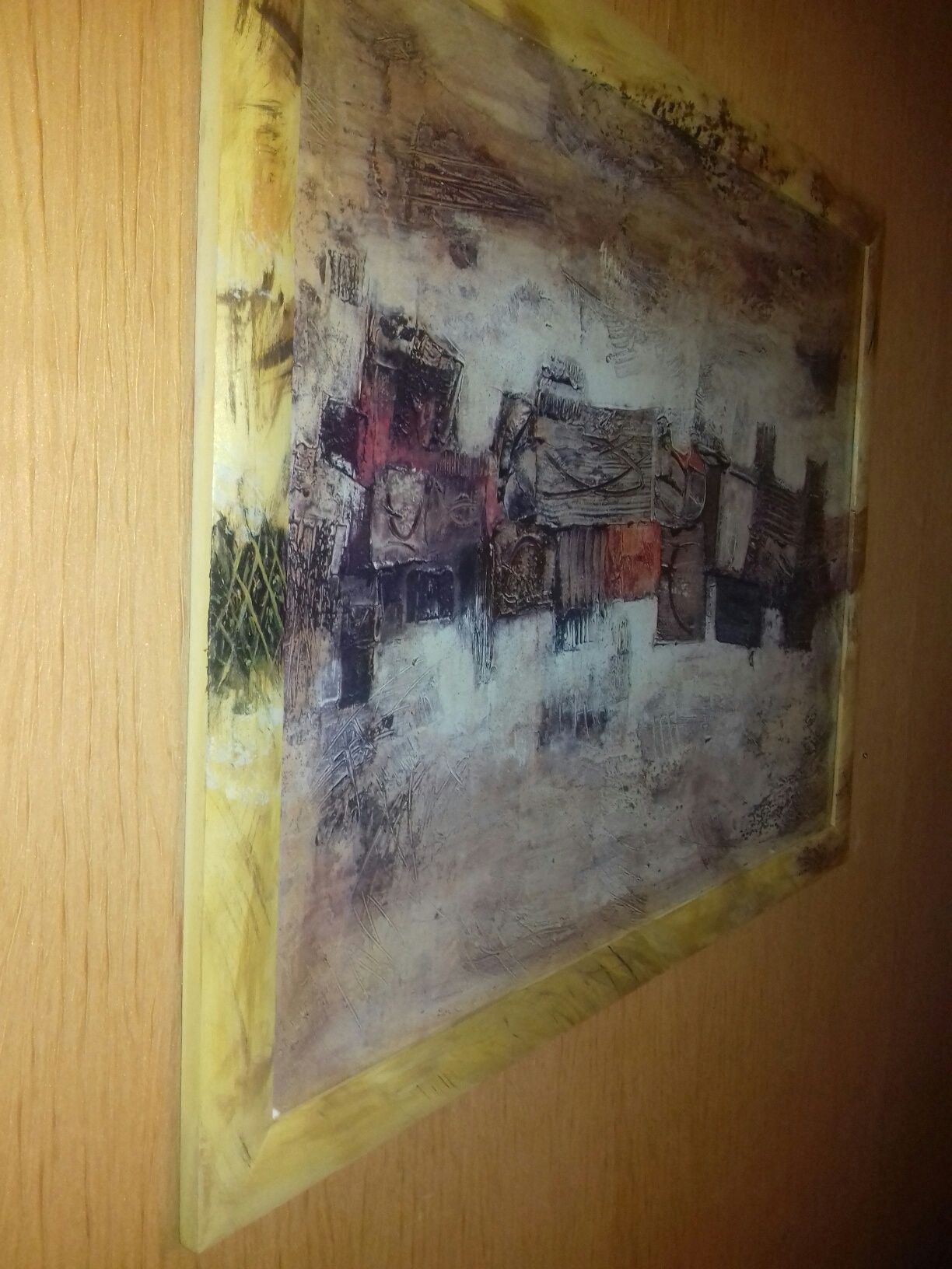 Картина в деревянной рамке 90 ×70 см Полиграф.худ.изделие в рамке