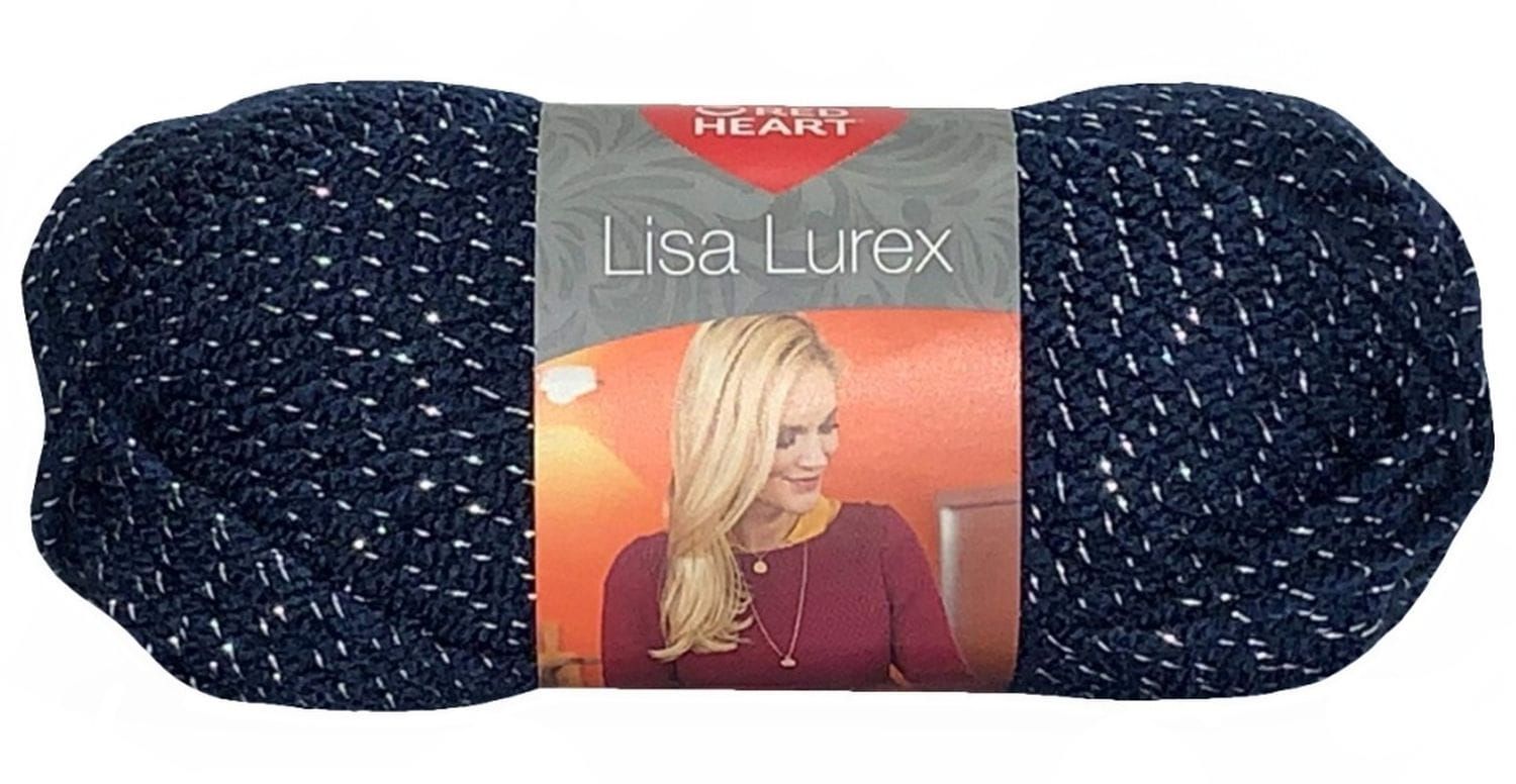 Włóczka Red Heart Lisa Lurex (00012)