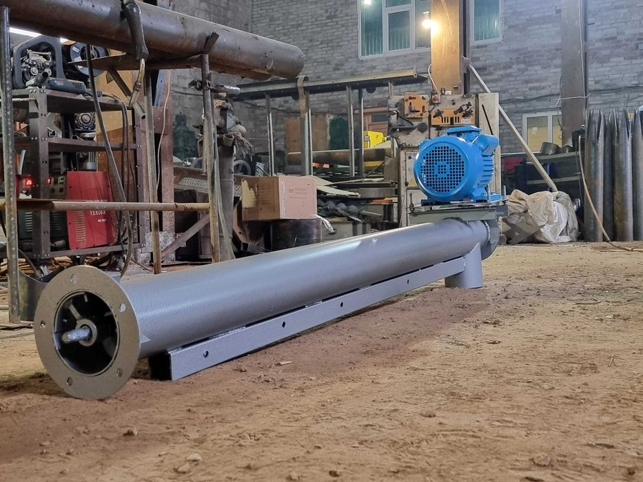 Купити шнековий погрузчик для погрузки зерна купить шнек для зерна