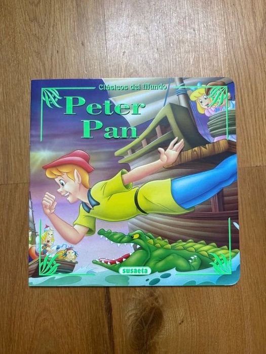 Peter Pan książeczka dla dzieci, hiszpański