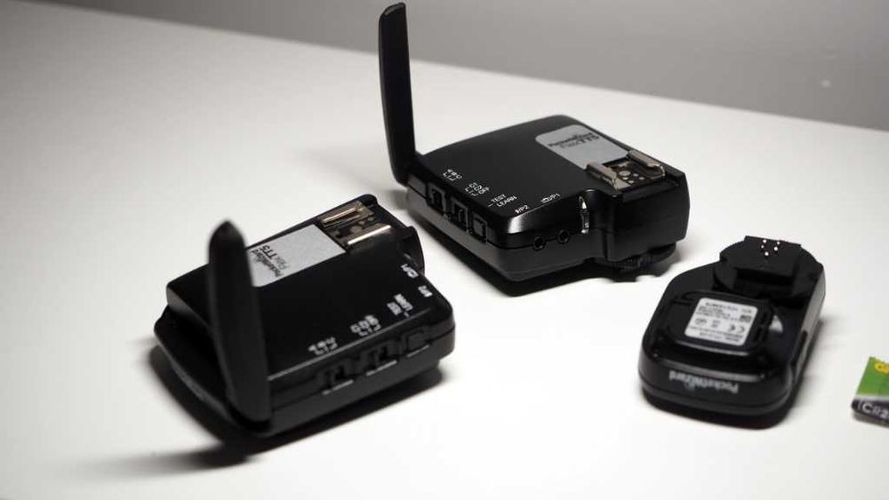 PocketWizard MiniTT1 + 2x FlexTT5 bezprzewodowe wyzwalanie lamp Canon