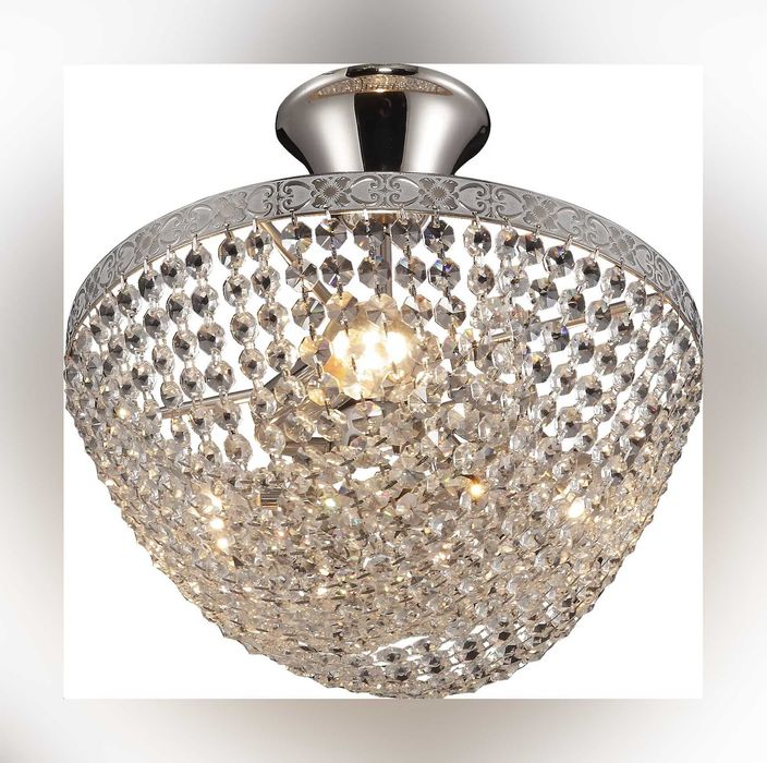 Люстра кришталева Чехія Altalusse inl-1121c-03 white