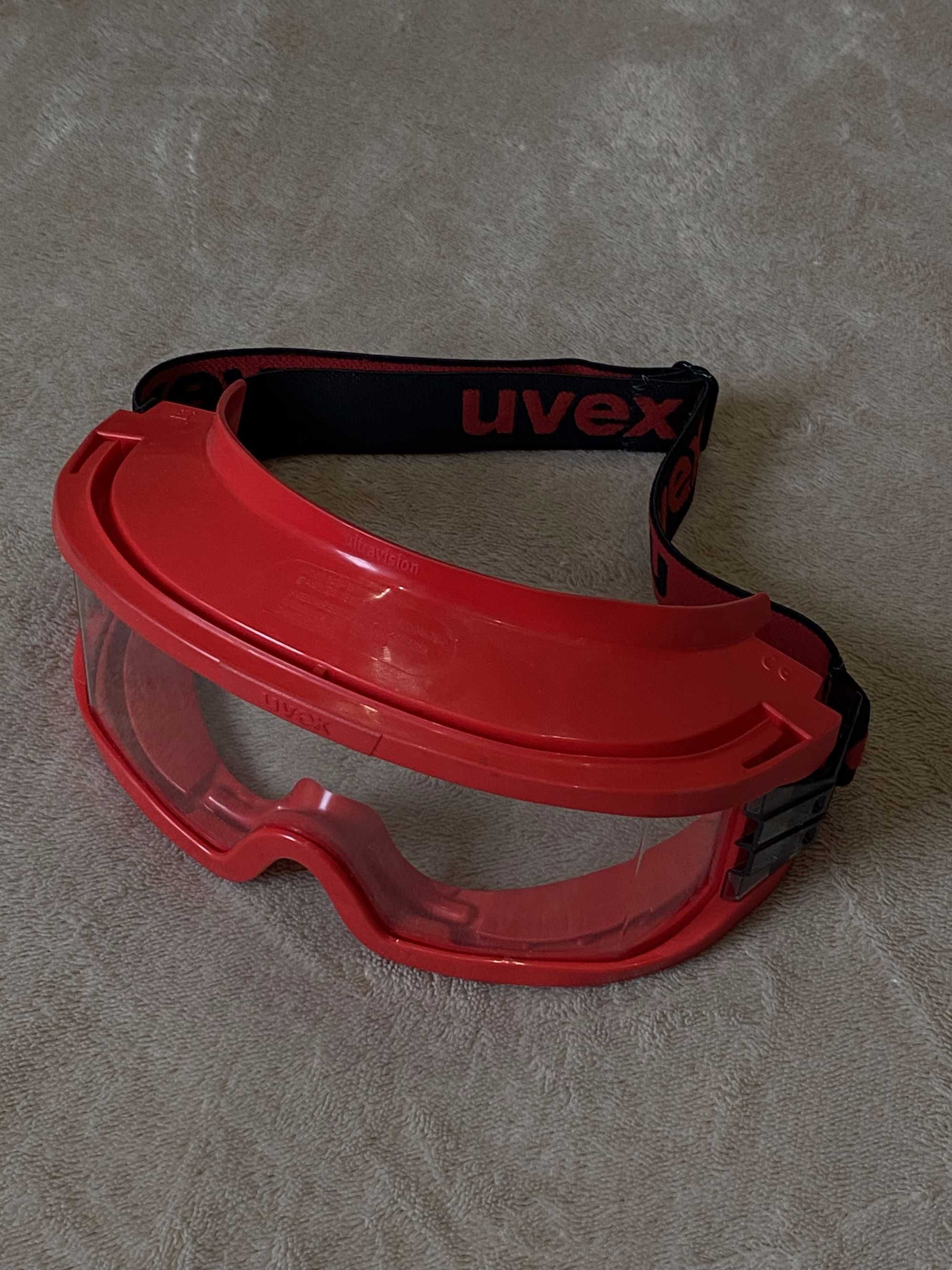 Захисні окуляри UVEX Fire + змінне скло в подарунок