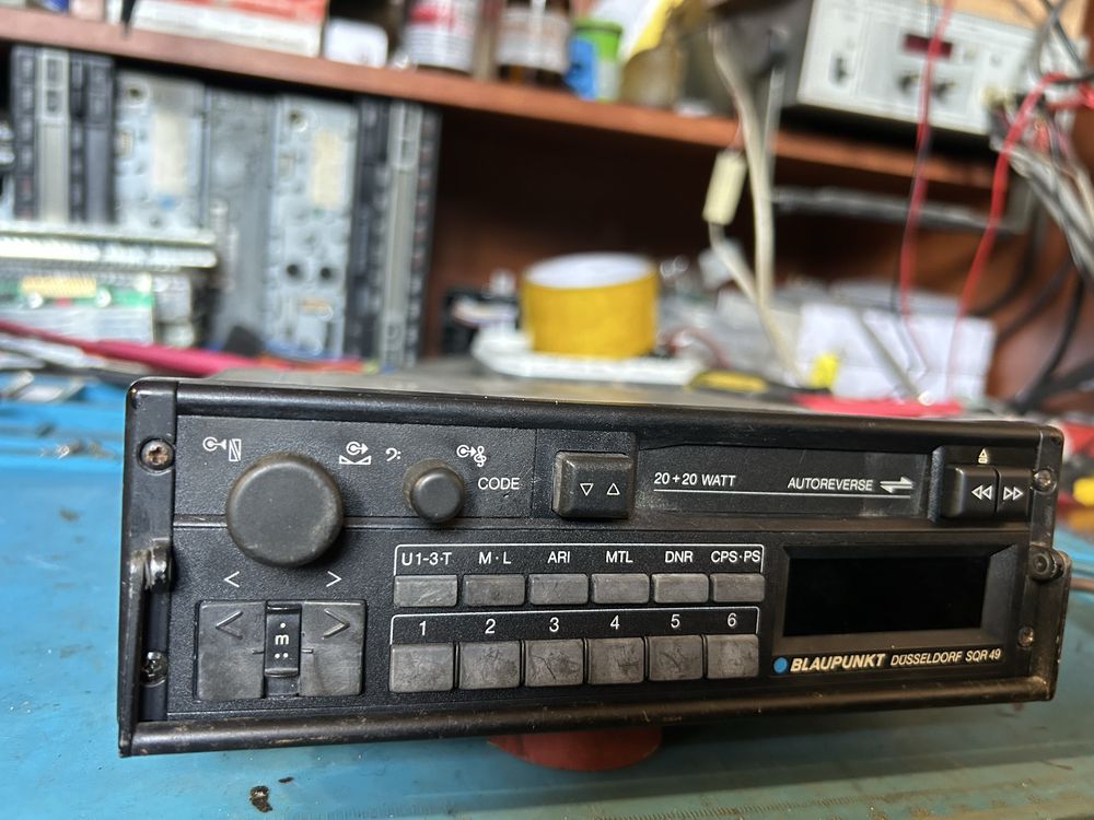 Blaupunkt dusseldorf sqr 49 магнітола bmw mercedes audi vw