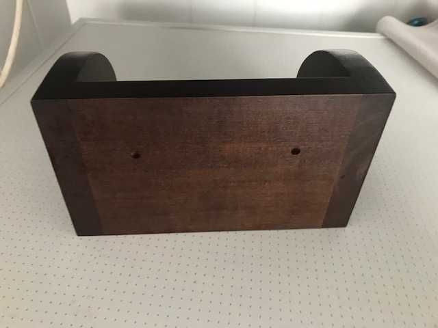Porta rolo de papel higiénico + saboneteira - novos