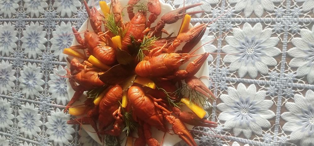 Продам живі та варені раки