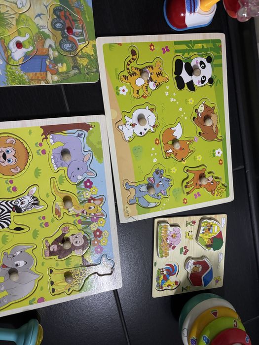 Fisher price пазлы Развивающие игрушки для детей