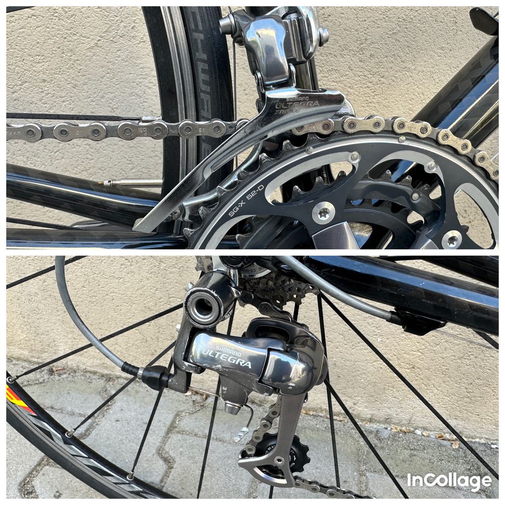 Rower szosowy kolarzówka Carbon Rexton Shimano Ultegra itm