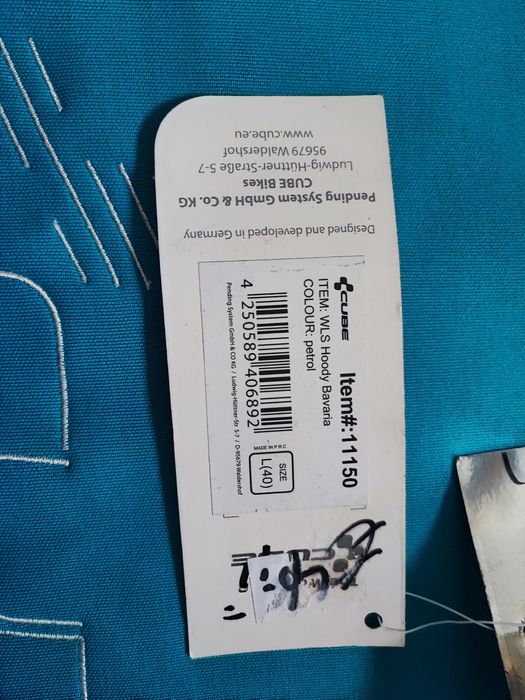 Bluza rowerowa CUBE rozm. L